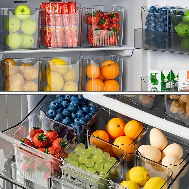 Organizador de Geladeira Transparente Multiuso