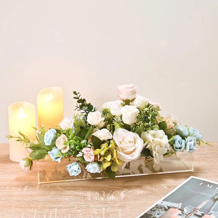 Vaso de Flor Acrílico - 💓Especial Dia das Mães