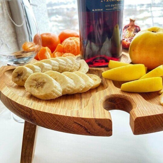 Mesa Portátil para Frios e Vinho