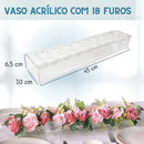 Vaso de Flor Acrílico - 💓Especial Dia das Mães