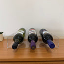 Suporte para Vinhos em Acrílico – Organizador Premium