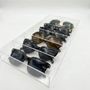 Organizador de Óculos em Acrílico Premium – 6 Compartimentos