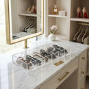 Organizador de Óculos em Acrílico Premium – 6 Compartimentos